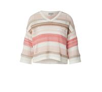 MORE & MORE Pull-over noisette / rosé / rose clair / blanc cassé, Taille M