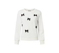 MORE & MORE Sweat-shirt noir / blanc, Taille S