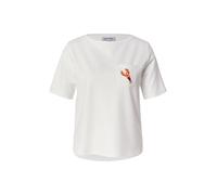 MORE & MORE T-shirt mandarine / rouge sang / blanc cassé, Taille XXL