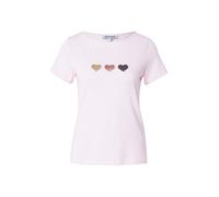 MORE & MORE T-shirt or / rose / rose ancienne / noir, Taille M-L
