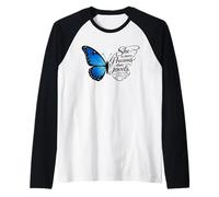 More Precious Than Jewels Proverbes Papillons Manche Raglan