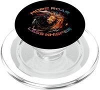 More Roar Less Whisper PopSockets PopGrip pour MagSafe