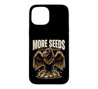 More Seeds Less Humans Corbeau Amusant Coque pour iPhone 15