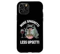 More Spaghetti Less Upsetti Frog Grenouille Drôle Coque pour iPhone 11 Pro