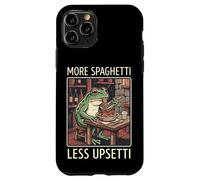 More Spaghetti Less Upsetti Frog Grenouille Drôle Coque pour iPhone 11 Pro