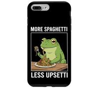 More Spaghetti Less Upsetti Frog Grenouille Drôle Coque pour iPhone 7 Plus/8 Plus