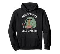 More Spaghetti Less Upsetti Frog Grenouille Drôle Sweat à Capuche