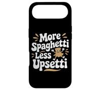 More Spaghetti Less Upsetti Funny Citation Coque pour iPhone Air