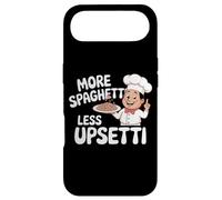More Spaghetti Less Upsetti Funny Citation Coque pour iPhone Air