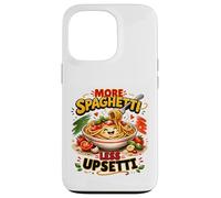 More Spaghetti Less Upsetti Pâtes Italiennes Coque pour iPhone 13 Pro