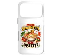 More Spaghetti Less Upsetti Pâtes Italiennes Coque pour iPhone 17 Pro