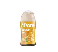 MORE Zerup, Capri orange, 65 ml, pour 10 à 12 l de boisson prête à boire | Sirop sans sucre contenant notamment de véritables extraits de fruits, végétalien, zéro calorie - fabriqué en Allemagne