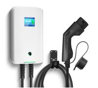 Morec 7kw 32A Monophasé VE Wallbox Borne de Recharge avec Type 2 Câble Charge rapide 6 mètres
