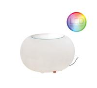 Moree Bubble Outdoor LED leuchte, avec plaque de verre