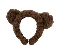 Moreeulsi bandeau pour filles, bandeaux en peluche,Bandeau en peluche de couvre-chef mignon - Bandeau élastique en forme d'oreille d'ours, bandeaux pour cheveux, accessoires pour cheveux pour