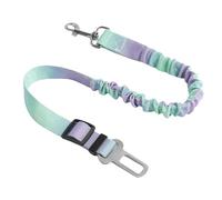 Moreeulsi Ceinture de sécurité de voiture pour chien - Ceinture de sécurité réglable pour chien, harnais élastique réglable avec boucle antichoc pour animaux de compagnie pour petits, moyens et grands