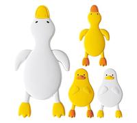 Moreeulsi Crochets muraux amusants en forme de canard | Cintre mural amusant, petit crochet adhésif pour clés, ustensiles de cuisine, serviettes