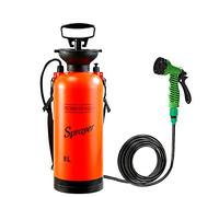 Moreeulsi de Camping Portable, Sac de d'extérieur à Pression Portable, 7 Modes de pulvérisation d'eau pour Voyage, randonnée, Escalade, Bain d'été, Voiture, Camion, Lavage en Plein air,