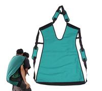 Moreeulsi Écharpe de levage pour patient pour toilette | Accessoire de transfert de patient | Écharpe de levage en maille pour tout le corps avec ouverture de chaise percée, sangles pour patients