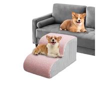 Moreeulsi Escalier pour animaux de compagnie pour lits hauts - Rampe de lit d'intérieur large pour animaux de compagnie | Rampe antidérapante pour maison et véhicule pour chiot - Échelle pour salon