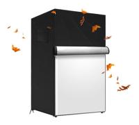 Moreeulsi Housse de protection pour réfrigérateur extérieur | Fermeture magnétique anti-UV pour réfrigérateur, dortoir, cuisine, camping, pique-nique