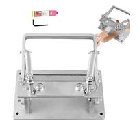 Moreeulsi Machine à éplucher le cuir, machine à découper le cuir,Outils de travail du cuir en acier inoxydable, séparateur de Skiver en cuir - Outils de pelage de cuir polyvalents, Skiver d'épluchage