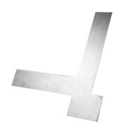 Moreeulsi Outil de nivellement d'angle - Niveleur de grattage à angle droit - Appareil de mesure en acier inoxydable pour la construction de carrelage, menuiserie, sol, travail du bois