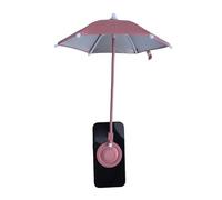 Moreeulsi Parapluie de téléphone portable, pare-soleil rétractable pour téléphone | Pare-soleil anti-reflet avec anneau rotatif pour smartphone pour la plage, la piscine, regarder des photos en plein