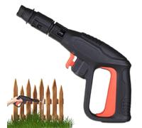 Moreeulsi Petit nettoyeur haute pression pour lavage de voiture - Laveuse puissante portable avec buse réglable, petite rondelle ergonomique pour voitures, terrasses, clôtures