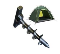 Moreeulsi Piquets de Tente en Aluminium, piquets de Sol Robustes en Aluminium, goupilles à vis pour auvent, bâche, Serre, Plage, Sable, Jardinage, Terrain de Jeux, Panneaux de randonnée