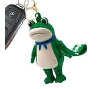 Moreeulsi Porte-clés grenouille verte mignonne - Porte-clés avec pendentifs de sac à main - Adorable décoration de clé mignonne - Breloque de sac à main - Jouet pour téléphone, sac à main, sac à dos