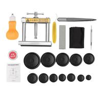 Moreeulsi Presse de montre | Outils de presse de rechange pour montre - Kit d'outils de réparation de montre de 16 à 50 mm, uniquement pour cadrans ronds, fermeture du couvercle, remplacement de la