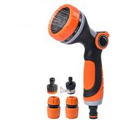 Moreeulsi Pulvérisateur de tuyau haute pression - Tête de buse de lavage de voiture | Multifonctionnel pour animaux de compagnie, nettoyeur de douche, outil de nettoyage pour terrasses, clôtures