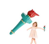 Moreeulsi Tenue du 4 juillet pour femme - Kit de cosplay déesses - Accessoire patriotique léger pour les vacances, l'école, le jour de l'indépendance, Halloween