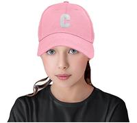 Morefaz New Garçon Fille Casquette de Baseball Cap Rose A-Z Enfants Chapeau Baseball Bonnet Unisexe MFAZ Ltd (C)