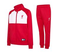 Morefootballs - Survêtement officiel Liverpool FC pour enfant - 2021/2022-10 ans - 140 - Veste de survêtement et pantalon de jogging - Veste et pantalon de football pour l'entraînement