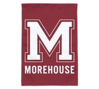 Morehouse College Drapeau de jardin avec logo principal (mât non inclus)