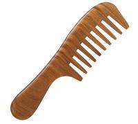 Moreinday Peigne en bois de santal vert pour homme et femme