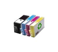 Moreinks - 4 Cartouche d'encre Compatibles cyan / magenta / jaune / noir pour imprimante HP Photosmart D5463 cyan / magenta / jaune / noir G