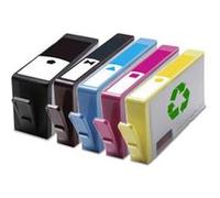 Moreinks - 5 Cartouche d'encre Compatibles cyan / magenta / jaune / noir / photo noir pour imprimante HP Photosmart B8550 cyan / magenta / jaune / noir / photo noir G
