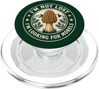 Morel Hunter Humour I'm Not Lost I'm Looking for Morels PopSockets PopGrip pour MagSafe