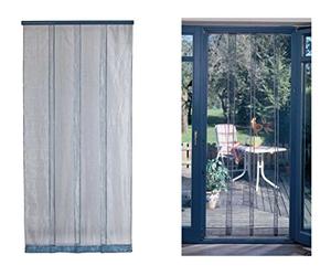 MOREL MOSQUITO GRIS Rideaux porte & moustiquaires