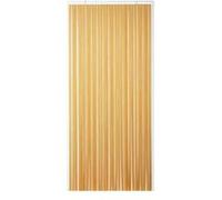 Rideau de porte Tahiti PVC - MOREL - 90x200 cm - brun, beige - 29 bandes