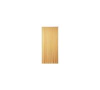 Rideau de porte Tahiti PVC 90x220 cm - brun, beige