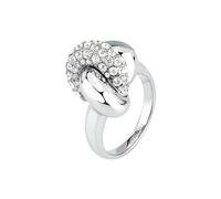 Morellato Bague Femme, Acier, Cristaux, Collection LEGAME, Nœud