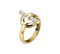 Morellato Bague Femme Collection ABBRACCIO, en acier, cristaux - SAUC09, Taille unique, Métal, Aucune pierre précieuse