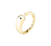 Morellato Bague Femme en Acier, Collection DESIGN, Chunky, Goutte, 14, Acier inoxydable, Aucune pierre précieuse