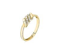 Morellato Bague Femme en Acier, Cristaux, Collection Torchon - SAWZ13012