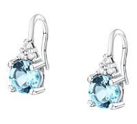 MORELLATO Boucles d'oreilles Femme en Argent 925% recyclé avec Zircones, Collection TESORI, Idée Cadeau