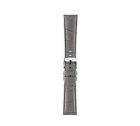 Morellato Bracelet de montre unisex, Collection SPORT, mod. Soccer, en cuir de veau véritable - façon alligator - A01X4497B44